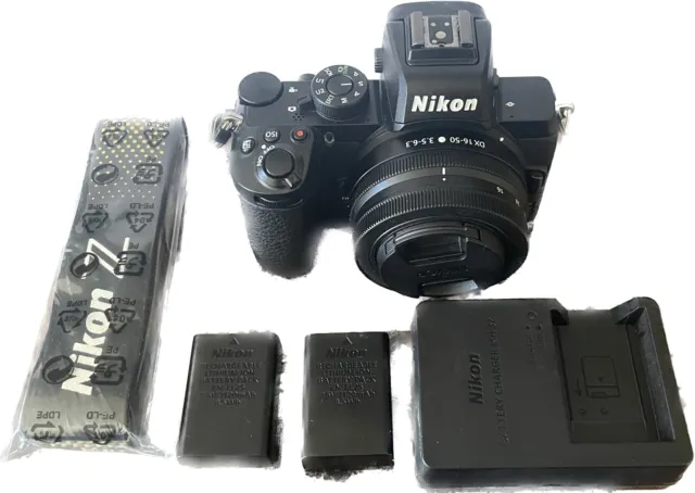 Nikon Z50 Mirrorless Digital Camera 20.9 MP with 16-50mm Z DX f/3.5-6.3 VR Lens