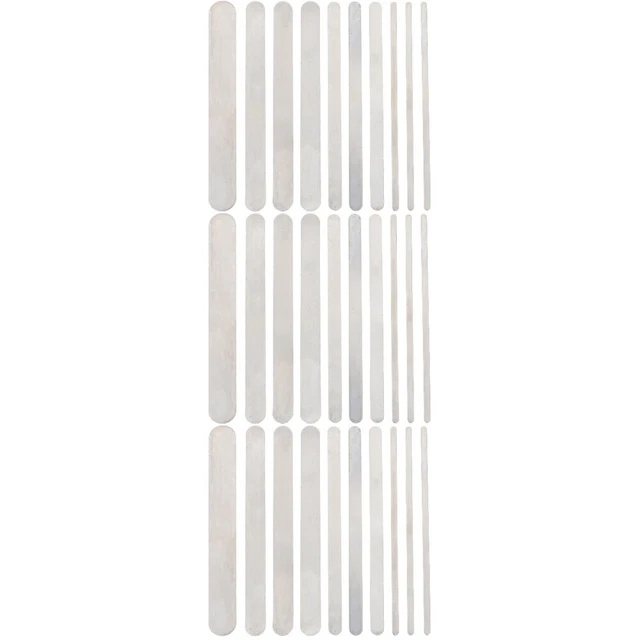 30 piezas Hágalo usted mismo puño en blanco pulsera doblar barra pulsera punzonado kit