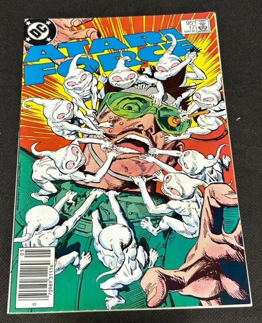 1985 DC Comics Atari Force Issue 17, Canadian Price Variant, Hi grade
