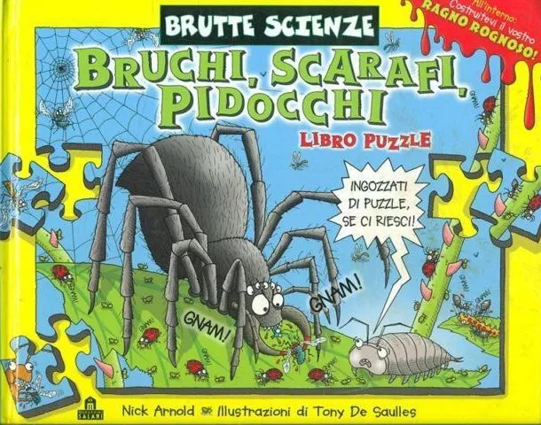 Bruchi, scarafi, pidocchi. Libro puzzle per bambini - Ed. La Coccinella