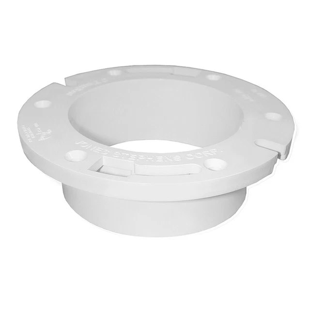 Jones Stephens C51400 4" PVC Closet Flange,