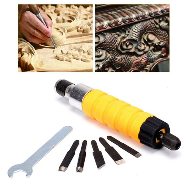 Wood chisel woodworking carving set electric carving carving tool.YH Ni