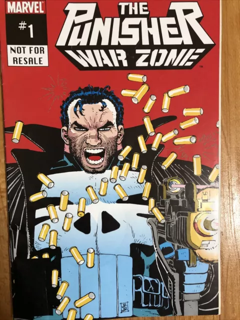 The Punisher War Zone Issue #1 Marvel Legends Series IV  Reprint Comic Book