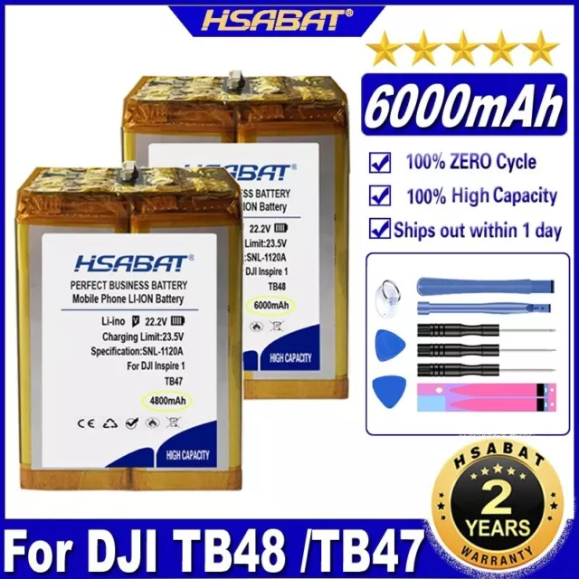 HSABAT TB48 TB47 6000 mAh Battery for DJI Inspire 1 TB48 TB47 Intelligent Flight