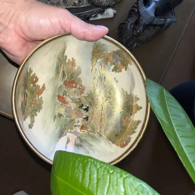 Satsuma Antique Japanese Bowl stunning exquisite