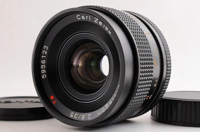 „Fast neuwertig“: CONTAX Carl Zeiss Distagon 35 mm F/2,8 T* AEJ-Objektiv...