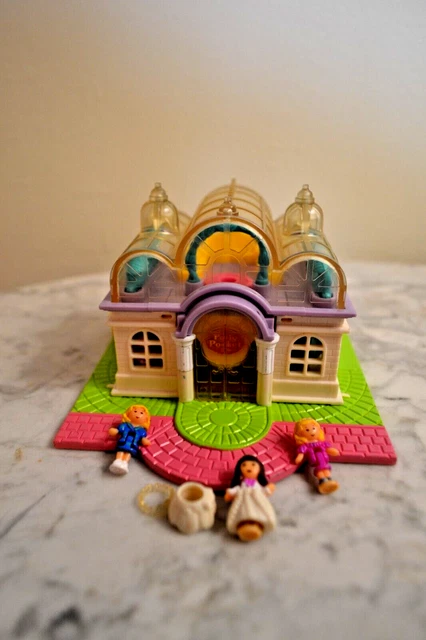 Vintage Bluebird Polly Pocket 1994 Salon de la mariée - Complet - France