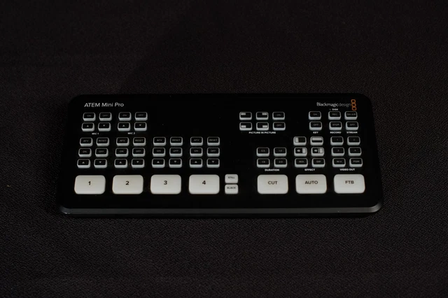 Blackmagic ATEM Mini Pro and Power Supply