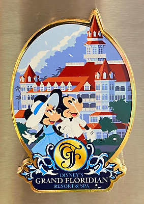 2022 Disney World Parks Grand Floridian Resort & Spa Magnet Mickey and Minnie