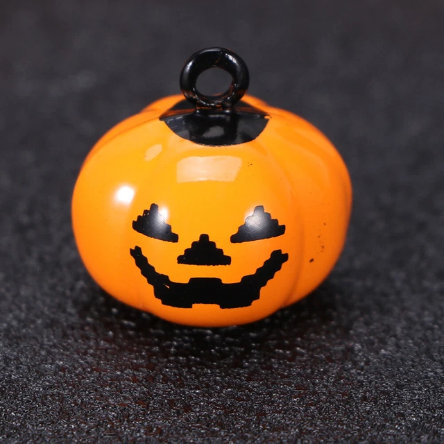 20 piezas Mini Pequeños Jingle Bell Jack O Linterna Árbol de Navidad