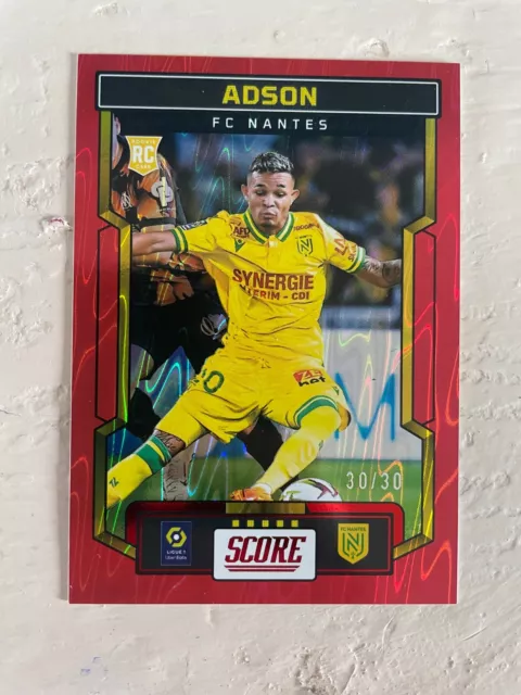 Panini Score Ligue 1 2023-24  Adson FC Nantes Red Swirl 30/30