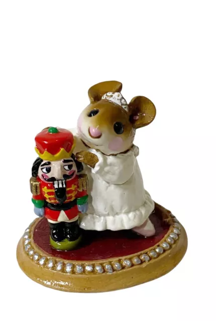 Wee Forest Folk The Nutcracker M-174 Donna Petersen 1991 Mint Condition  RED