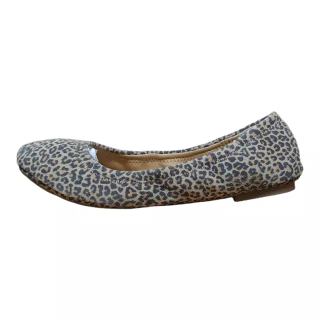 Women's Lucky Brand LK-EMMIE Eyelash Sophia Leopard Flats- US Size 6, 0310LK7653 2