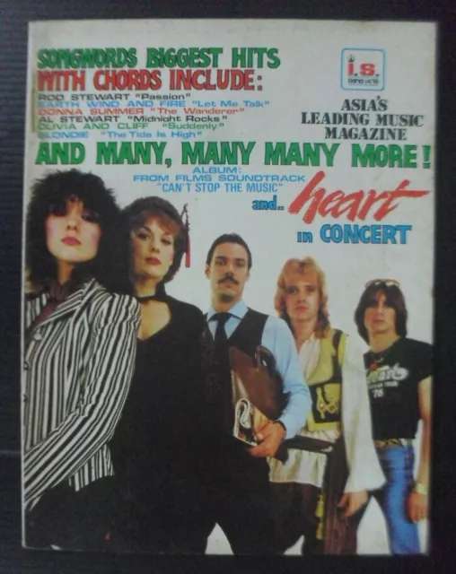 1980 Vintage HEART Village People Donna Summer Cheap Trick Blondie MEGA RARE!!!