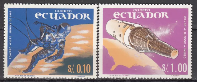 Ecuador Post 1967 Yvert 755/56 MNH Astrophilately