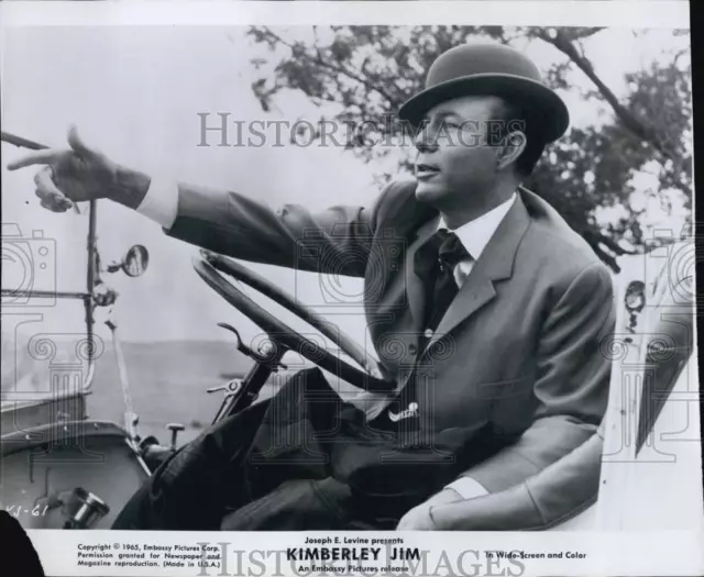 1965 Press Photo Jim Reeves in "Kimberly Jim"