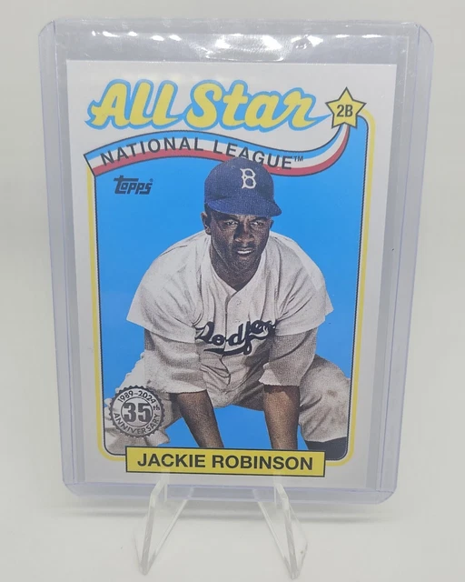 2024 TOPPS SERIES 2 Jackie Robinson 1989 All Star #89ASB-44 Brooklyn ...