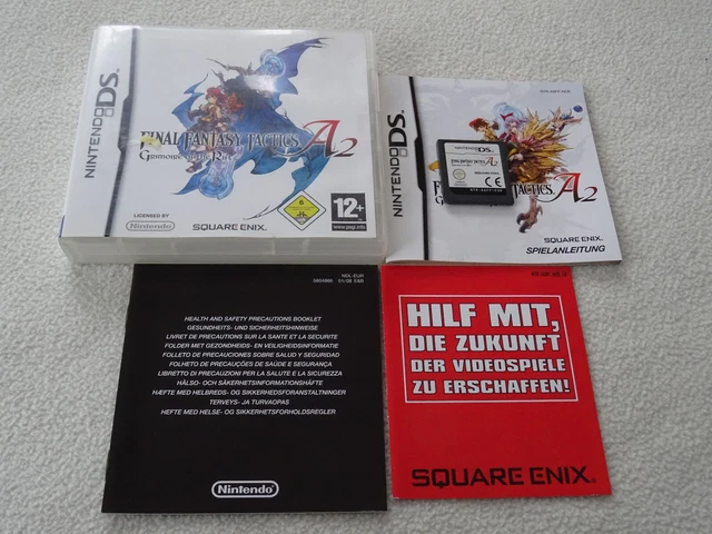 FINAL FANTASY TACTICS A2 Grimoire of the Rift jeu Nintendo DS complet