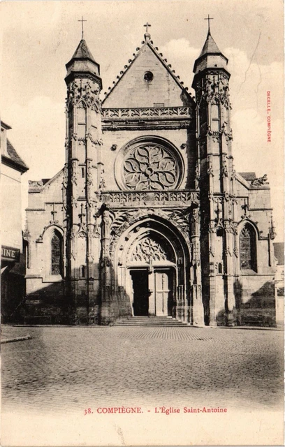 CPA AK COMPIEGNE - L'Église St-ANTOINE (424174)