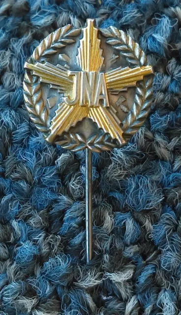 JNA, Yugoslav People's Army, vintage pin, badge, lapel !