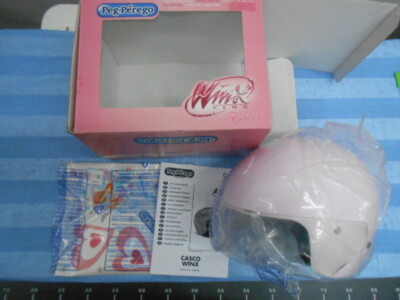 Conn CASCO WINX Club Believix Rosa Conn Visiera Fate Peg-Perego Fairy O21 