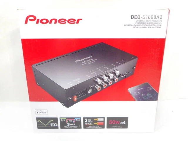 END OF MONTH// Pioneer Deq-S1000A2 Digital Processor Carrozzeria 