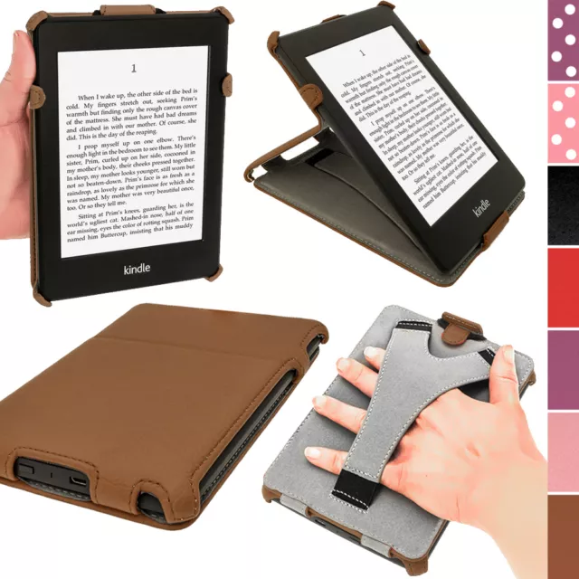 Smart Cover en cuir PU pour  Kindle Oasis, étui folio pour