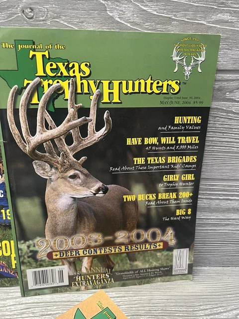 P Hunter TEXAS TROPHY HUNTER Magazines 3 Vintage Issues 2000-2005 EUC Hunting £5 ...