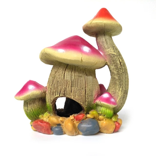 Per Aquascape Micro Landscape casa dei funghi modello cool acquario serbatoio per pesci 5