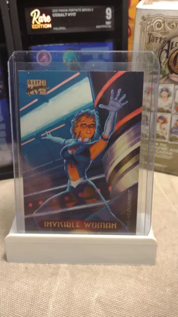 1994 Fleer Marvel Masterpieces INVISIBLE WOMAN "GOLD FOIL SIGNATURE SERIES"