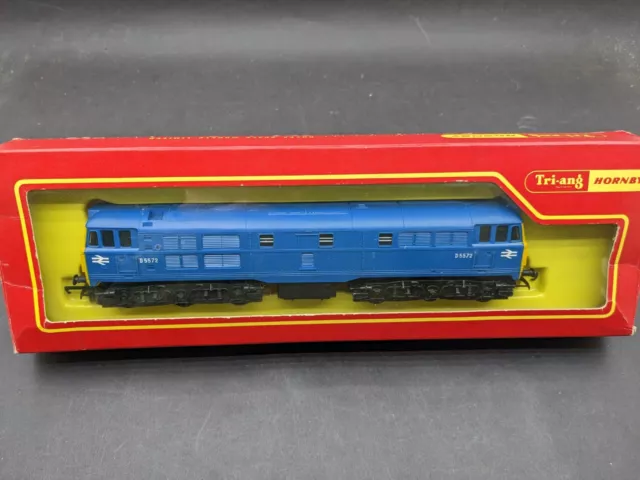 Triang Hornby R357 Class 31 diesel loco BR BLUE  AIA-AIA, D5572, excellent,Boxed