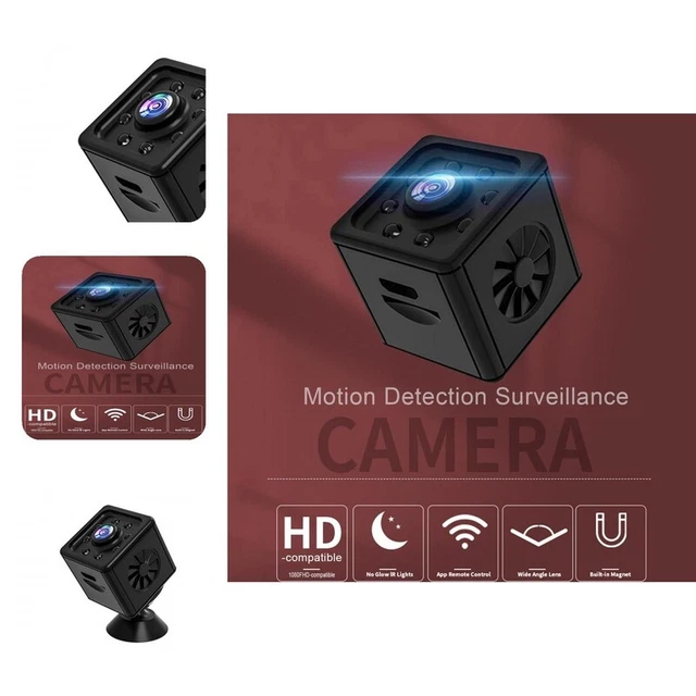 1 juego de aplicación de cámara WiFi control remoto monitoreo en tiempo real detección de movimiento