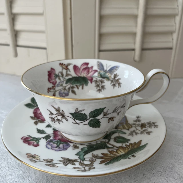 Cup and Saucer Set - Wedgwood Bone China - Charnwood