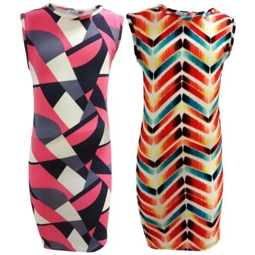 Robe Fille 10 Ans Okaïdi Sans Manches Multicolore - Occasion Très Bon état - Printemps/été