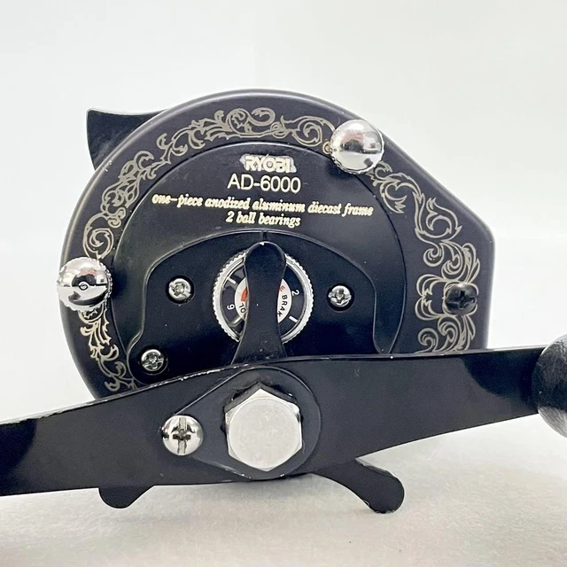 【稀少】RYOBI AD-6000 オールドリョービ OLDRYOBI RYOBI リョービ AD-6000 ベイトリール - メルカリ