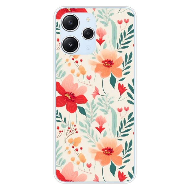 Coque Silicone Imprimée Léopard Pour Xiaomi Redmi 12 (4G/5G) - Marque 1001coques - Fabriquée En France