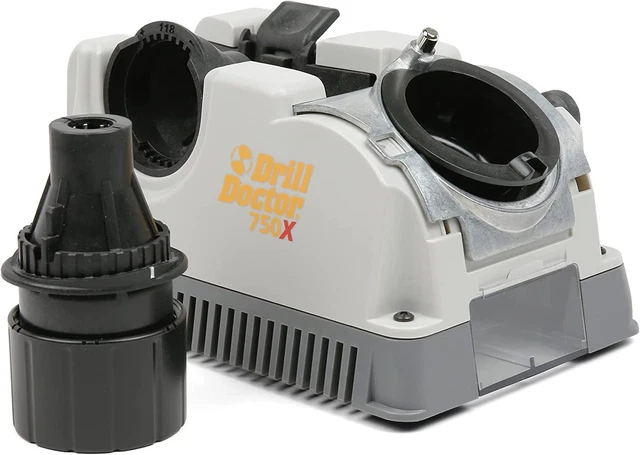 Afilador de brocas Drill Doctor DD750X 750X para acero de alta velocidad, mampostería, c...