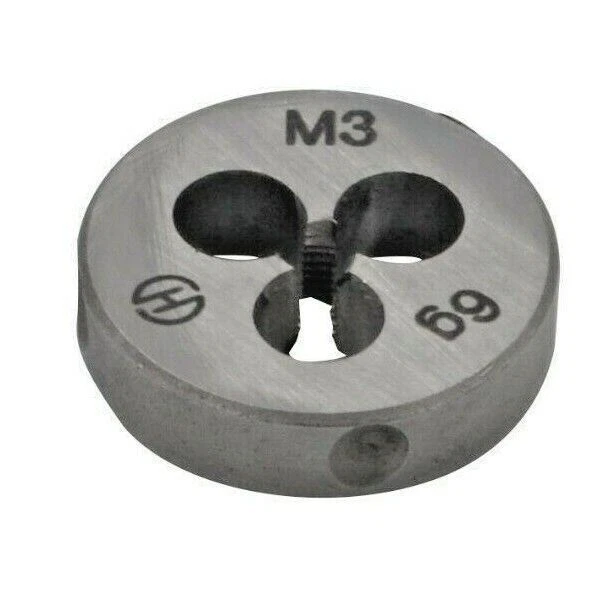Right Hand Metric Die M3 Thread HSS