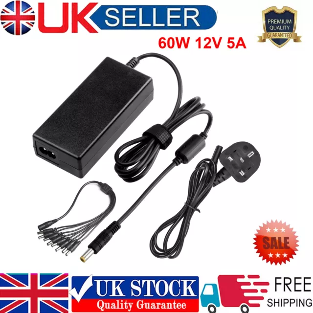 SECURITY CAMERA POWER Adapter with 8-Way Splitter For Night Owl,Swann  Cameras £11.99 - PicClick UK