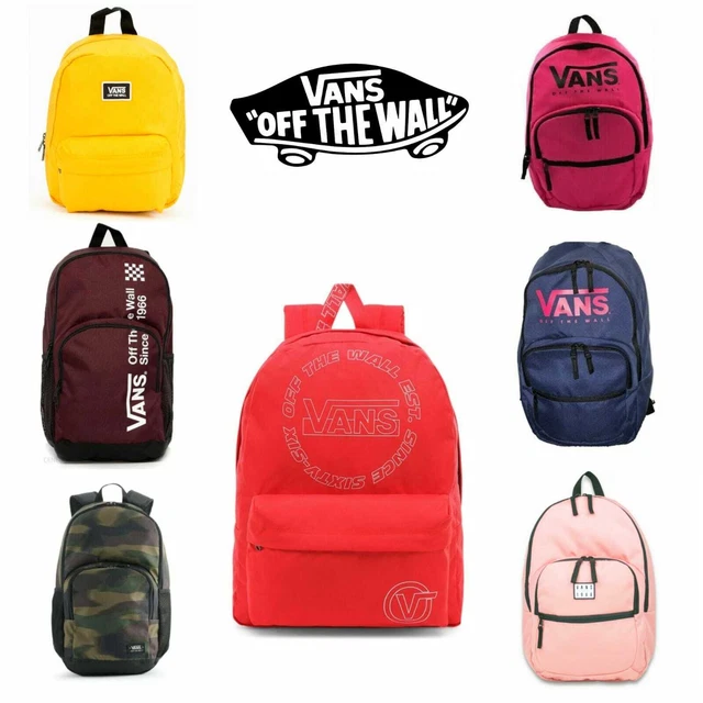 Vans Off The Wall Realm Backpack Laptop Work School Bag Travel Bag Multipurpose