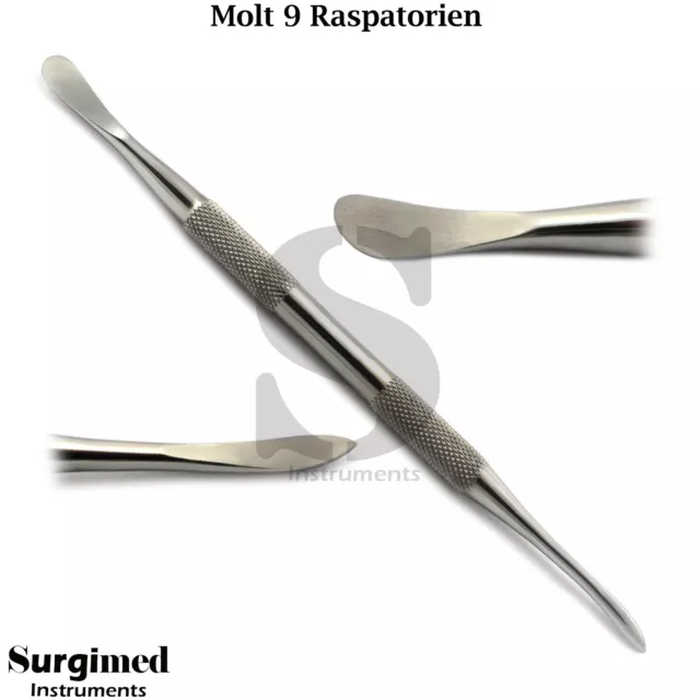 Raspatorien Molt 9 Raspatorium Kürette Sinus Lift Dental Periosteal Elevator