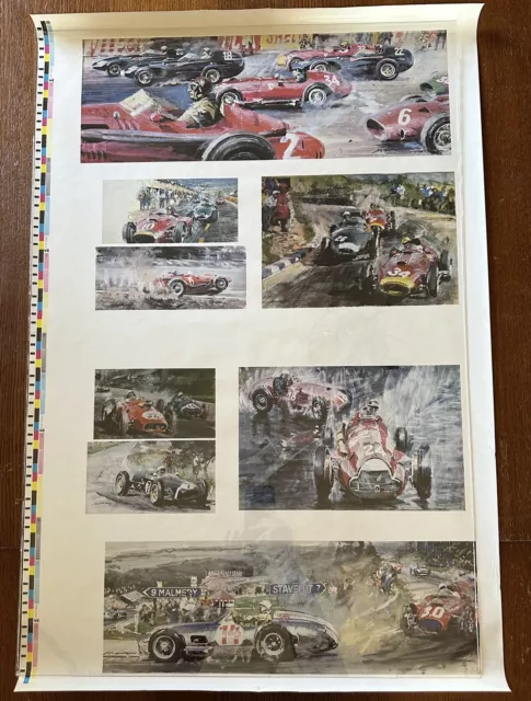 Walter Gotschke Mercedes Benz Collage Poster Autombile Quarterly Publications