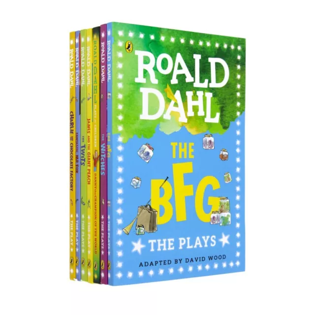 Roald Dahl - The Plays - 7 Book Collection Inc The BFG, The Witches | David Wood