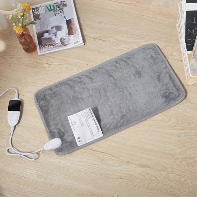 (EU Plug 220V)Electric Heating Pad Fast Heating Auto Shut Off Pain Reduce TDT