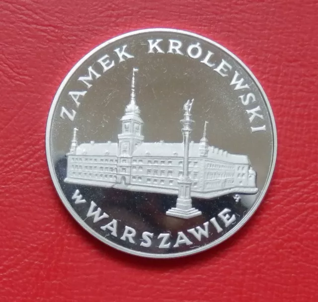 Polen: 100 Zloty "Königsschloss in Warschau" 1975 - Ag. / PP/Proof !!