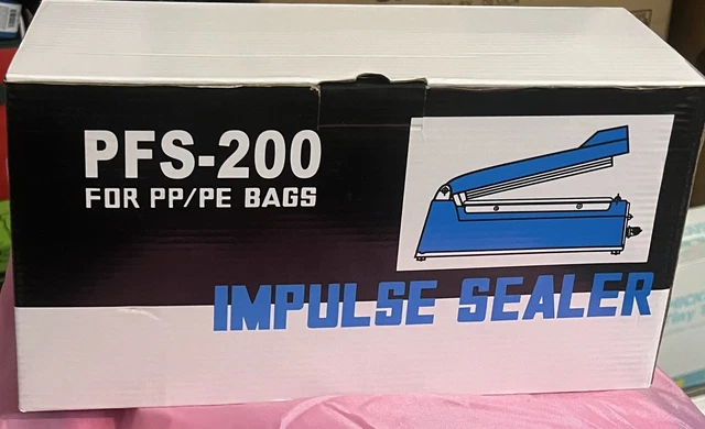 PFS-200 Impulse Sealer for PP/PE Bags