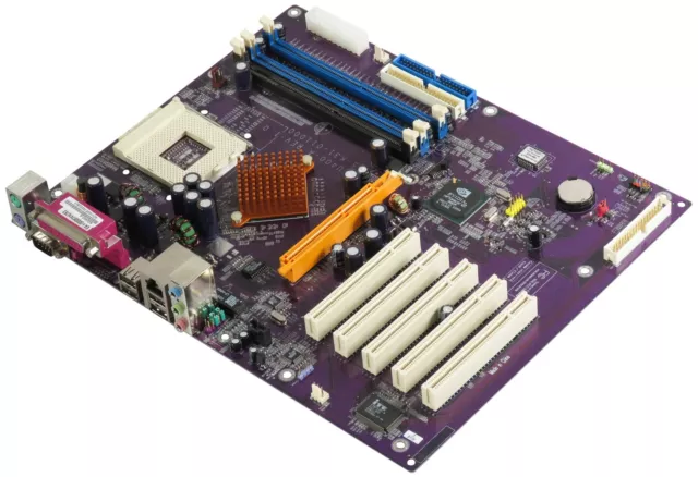 Motherboard ECS N2U400 Rev:1.0 Socket 462 4x DDR 5x PCI ATX