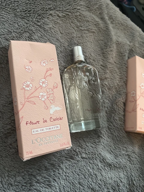 🎄L'occitane Cherry Blossom Fleurs De Cerisier Eau De Toilette 75Ml🎄