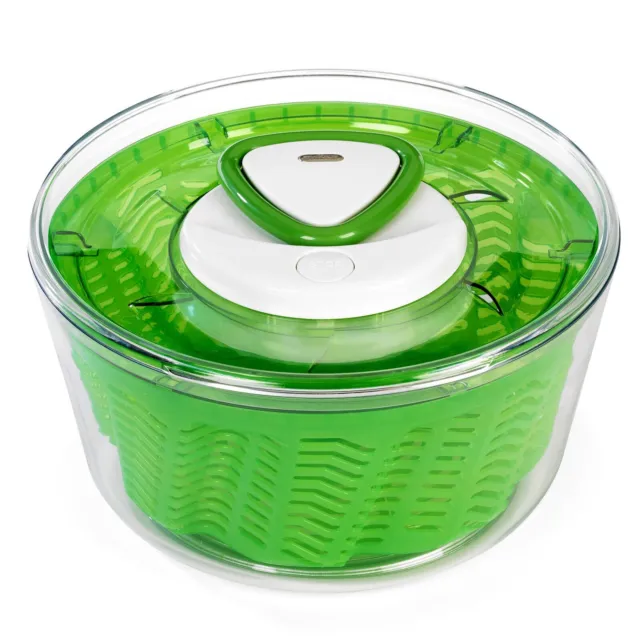 ZYLISS Salatschleuder EASY SPIN mit Seilzug, 26 cm grün – wie NEU