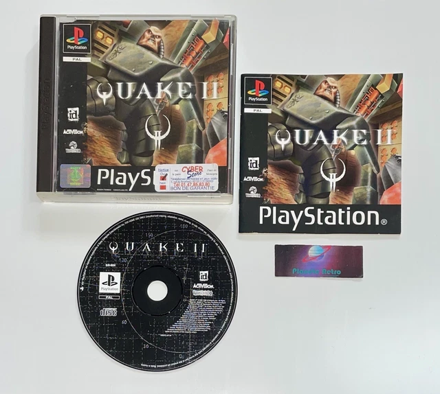 Quake 2 - PS1 Complet Version Blacklabel Française